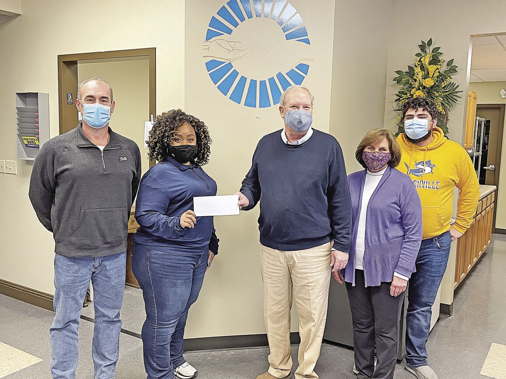 Pella donation Need Line